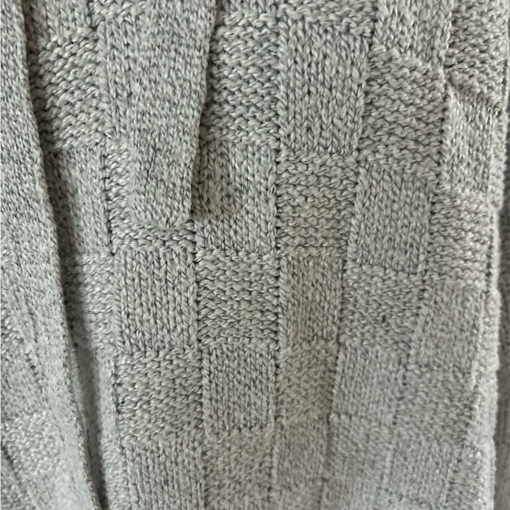 Evolution By Cyrus Phillipa Basket Weave Hooded Pull Over Sweater